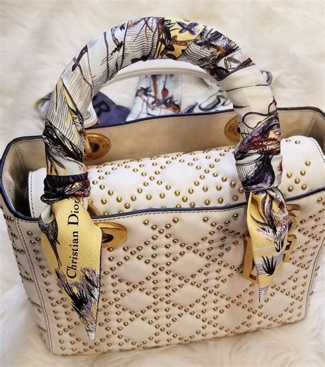 lady dior bag scarf|twilly scarf dior bag.